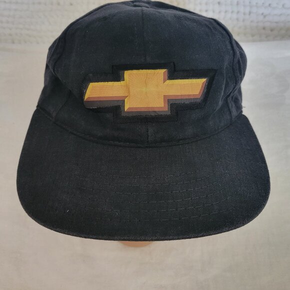 Baseball Hat Cap Chevy Bowtie America Like a Rock logo emblem Automotive - Picture 2 of 7